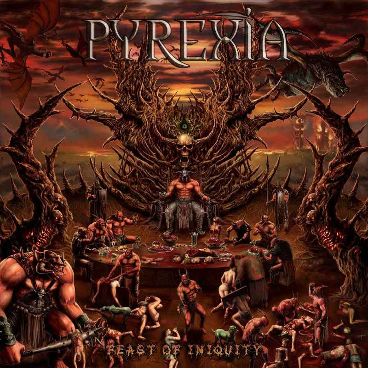 PYREXIA - Feast of Inquity CD